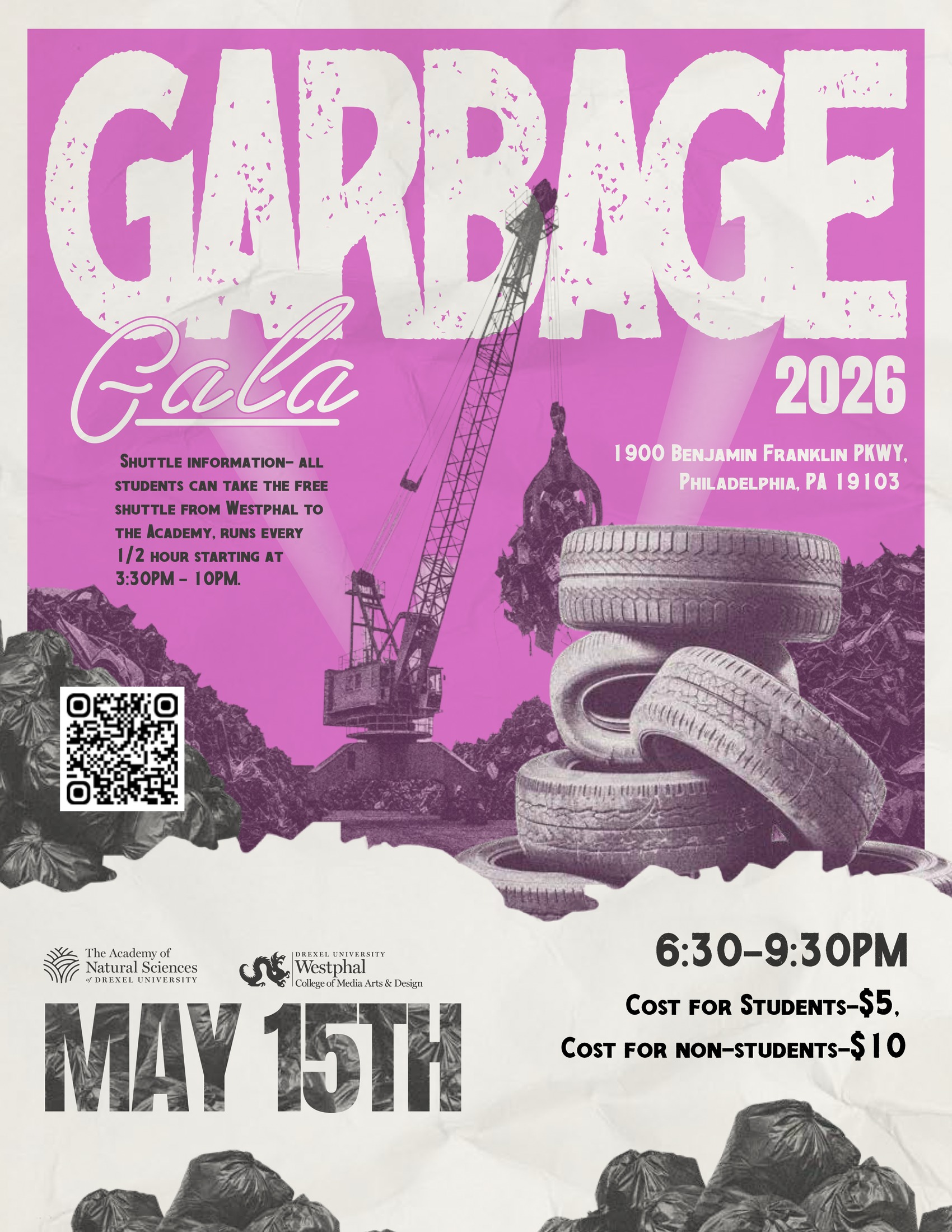 Garbage Gala 2026 Official Event Poster