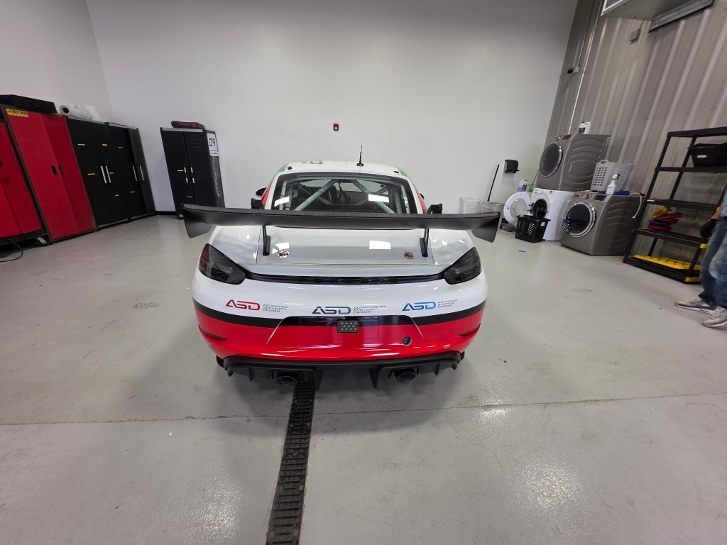 Porsche 718 Cayman GT4 Rear Aero, Carbon Wing & Diffuser