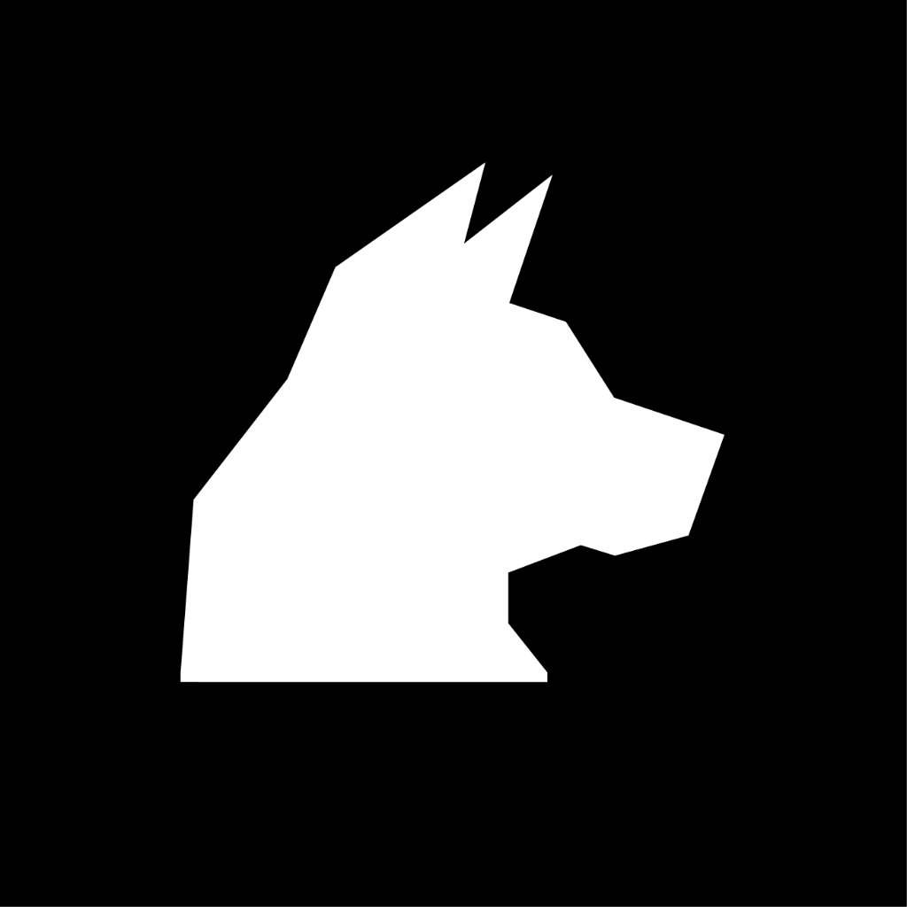Undrdawg Athletics Primary Emblem on Black