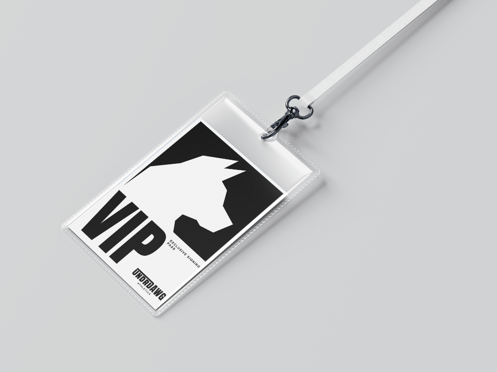 Undrdawg Athletics VIP Exclusive Signing Pass